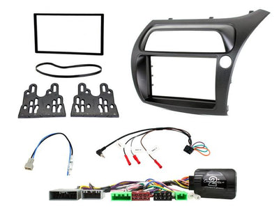 Connects2 CTKHD01 Honda Civic 2006-2011 Complete Double Din Stereo Fitting Kit