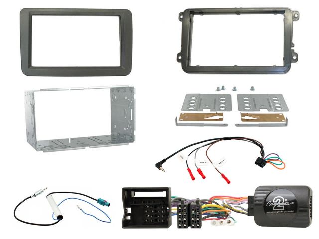 Connects2 CTKVW01 VW Models 2004 Onwards Complete Double Din Stereo Fitting Kit