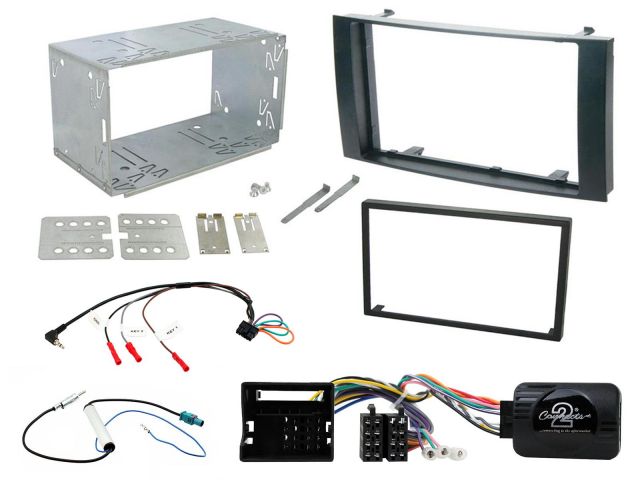 Connects2 VW Touareg 2004> Complete Double Din Stereo Fitting Kit