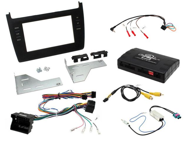 Connects2 CTKVW13 - VW Polo 6C Complete Double Din Stereo Fitting Kit