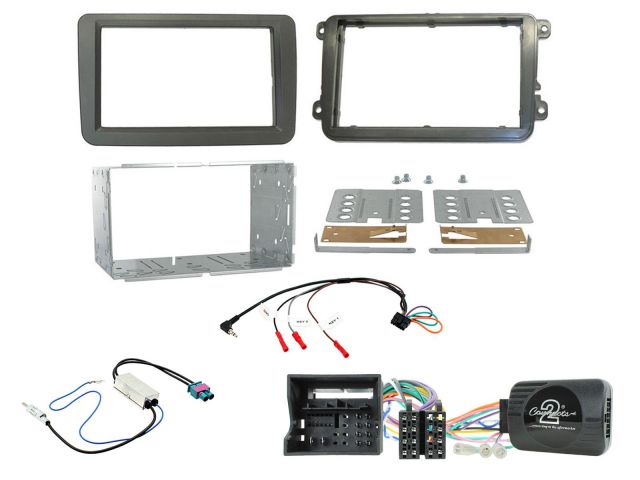 Connects2 CTKVW16 - VW MIB-PQ 2015> Models Complete Double Din Stereo Fitting Kit
