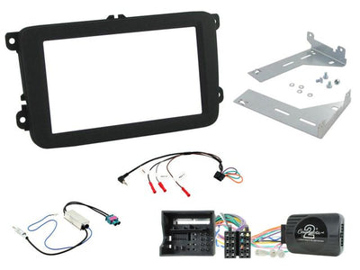 Connects2 CTKVW17 - VW MIB-PQ 2015-2021 Models Complete Double Din Fitting Kit