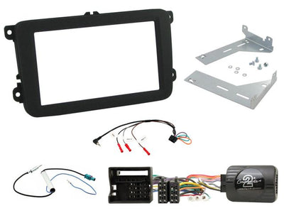 Connects2 CTKVW18 VW EOS Golf Tiguan Complete Double Din Fitting Kit