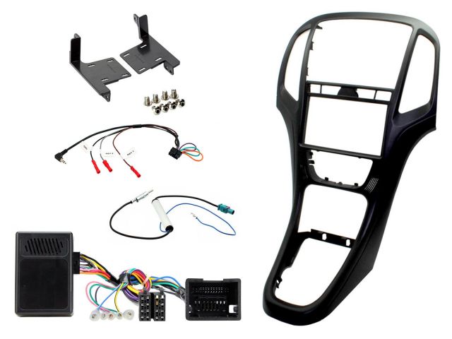Connects2 CTKVX04 Vauxhall Astra J Complete Double Din Stereo Fitting Kit