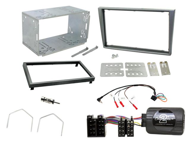 Connects2 Vauxhall Corsa Vectra Meriva <2004 Complete Double Din Stereo Fitting Kit