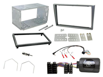 Connects2 Vauxhall Corsa Vectra Meriva <2004 Complete Double Din Stereo Fitting Kit