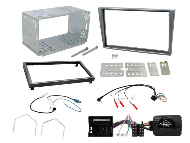 Connects2 Vauxhall Corsa Astra Zafira 2006> Complete Double Din Stereo Fitting Kit