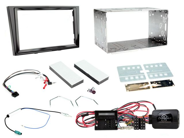 Connects2 Vauxhall Astra H Corsa 2009> Complete Double Din Stereo Fitting Kit