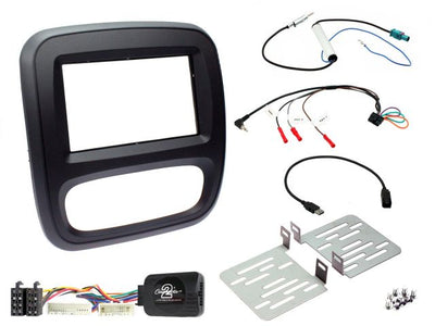 Connects2 CTKVX37 - Vauxhall Vivaro X82 2014> Complete Double Din Fitting