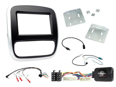 Connects2 Vauxhall Vivaro X82 2014> Complete Double Din Stereo Fitting