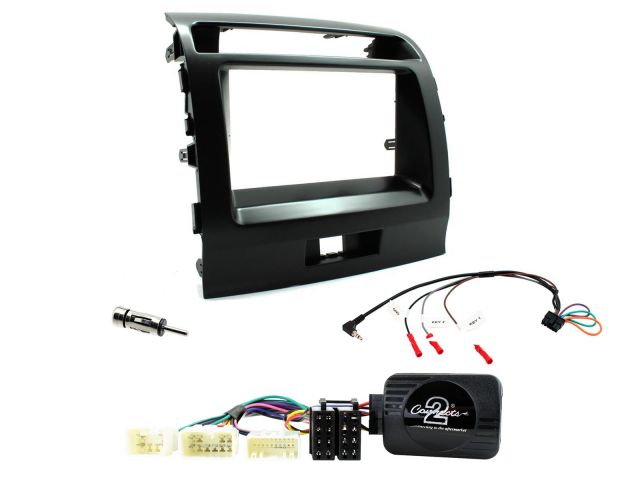 Connects2 CTKTY05 Toyota Landcruiser 2003-2009 Complete Double Din Stereo Fitting Kit
