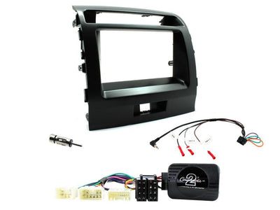 Connects2 CTKTY05 Toyota Landcruiser 2003-2009 Complete Double Din Stereo Fitting Kit