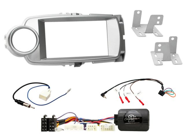 Connects2 CTKTY09 - Toyota Yaris 2011-2017 Complete Double Din Stereo Fitting Kit