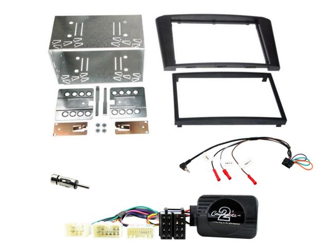 Connects2 CTKTY12 - Toyota Avensis 2003-2008 Complete Double Din Stereo Fitting Kit