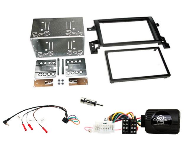 Connects2 CTKSZ01 Suzuki Grand Vitara 2005-2011 Complete Double Din Stereo Fitting Kit