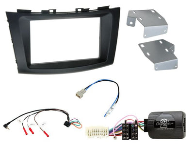 Connects2 CTKSZ09 Suzuki Swift 2011-2017 Complete Double Din Stereo Fitting Kit