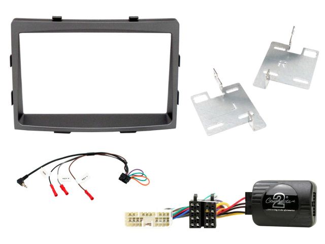 Connects2 CTKSY02 SsangYong Rodius 2013-2018 Complete Double Din Stereo Fitting Kit