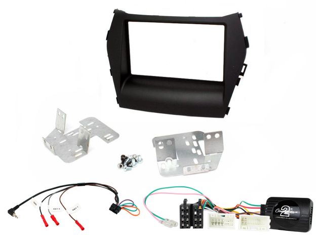 Connects2 CTKHY07 Hyundai Santa-Fe 2013-2018 Complete Double Din Stereo Fitting Kit