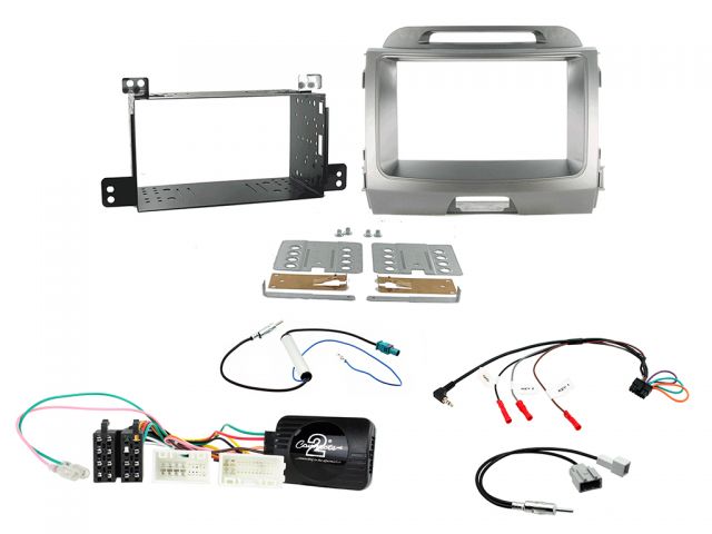 Connects2 CTKKI13 -Kia Sportage 2010-2015 Complete Double Din Stereo Fitting Kit