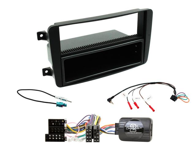 Connects2 CTKMB21 Mercedes C Class 2001-2004 Complete Single Din Stereo Fitting Kit