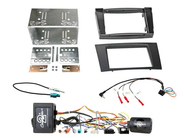 Connects2 CTKMB23 Mercedes E Class Complete Double Din Stereo Fitting Kit