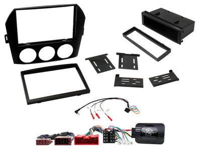 Connects2 CTKMZ02 - Mazda Miata MX-5 2006-2008 Complete Single/Double Din Stereo Fitting Kit