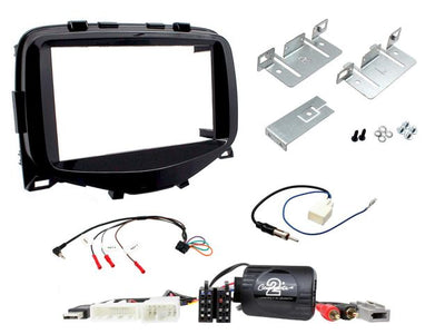 Connects2 CTKPE07 Peugeot 108 2014-2021 Complete Double Din Stereo Fitting Kit