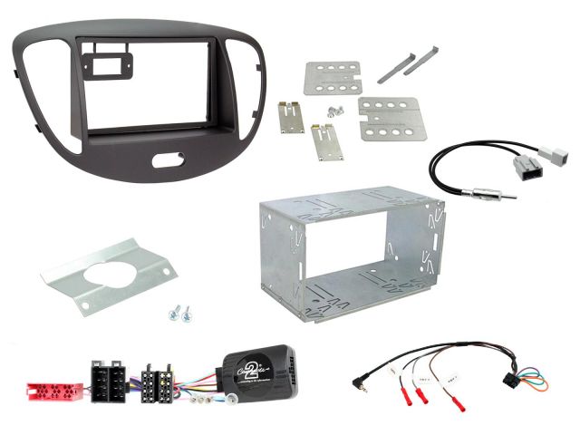 Connects2 CTKHY01 Hyundai i10 2008-2013 Complete Double Din Stereo Fitting Kit