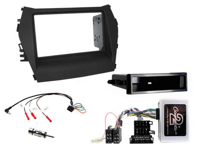 Connects2 CTKHY16 Hyundai Santa Fe 2013-2018 Complete Single/Double Din Stereo Fitting Kit