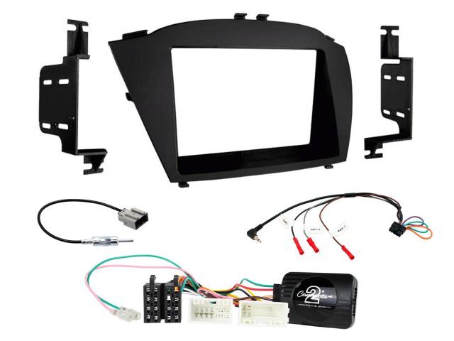 Connects2 CTKHY18 Hyundai ix35 2014> Complete Double Din Stereo Fitting Kit