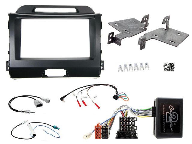 Connects2 CTKKI01 Kia Sportage 2010-2015 Complete Double Din Stereo Fitting Kit