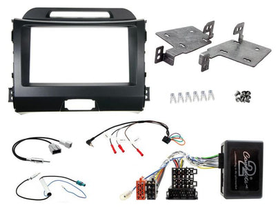 Connects2 CTKKI01 Kia Sportage 2010-2015 Complete Double Din Stereo Fitting Kit