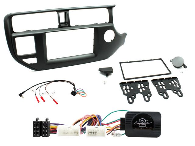 Connects2 CTKKI24 KIA Rio 2012-2015 Complete Double Din Stereo Fitting Kit