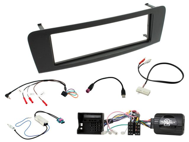 Connects2 CTKMB10 - Mercedes A Class W176 2012> Complete Single Din Stereo Fitting Kit
