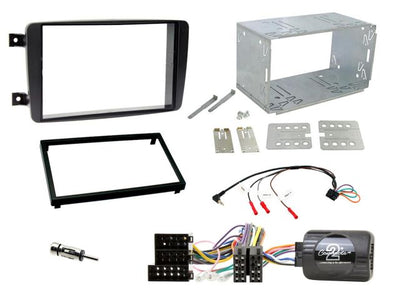 Connects2 CTKMB13 - Mercedes C-Class CLK 2001-2004 Complete Double Din Stereo Fitting Kit