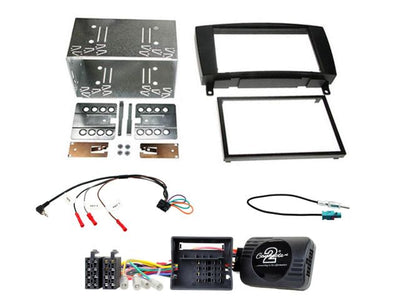 ACV AKMB15 - Mercedes CLK W209 2005-2010 Complete Double Din Stereo Fitting Kit