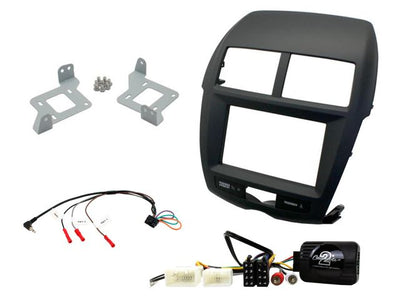 Connects2 Mitsubishi ASX 2010-2014 CompleteDouble Din Stereo Fitting Kit