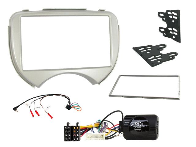 Connects2 Nissan Micra 2010-2013 Complete Double Din Stereo Fitting Kit
