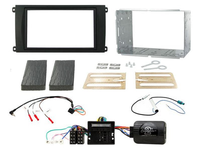 Connects2 Porsche Cayenne 2007-2010 Complete Double Din Stereo Fitting Kit