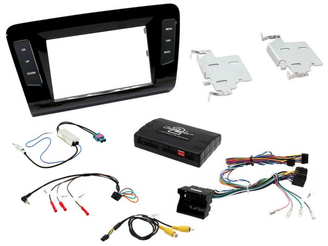 Connects2 CTKSK04 Skoda Octavia 2013-2017 Complete Double Din Stereo Fitting Kit