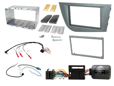 Connects2 CTKST05 SEAT Leon 2005-2012 Complete Double Din Stereo Fitting Kit