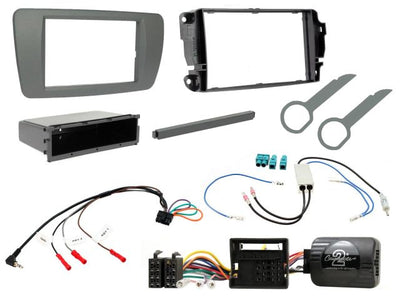 Connects2 CTKST14 SEAT Ibiza 2008-2014 Complete Double/Single Din Stereo Fitting Kit