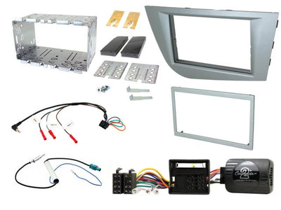 Connects2 CTKST08 SEAT Leon 2005-2012 Complete Double Din Stereo Fitting Kit