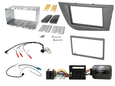 Connects2 CTKST07 SEAT Leon 2005-2012 Complete Double Din Stereo Fitting Kit