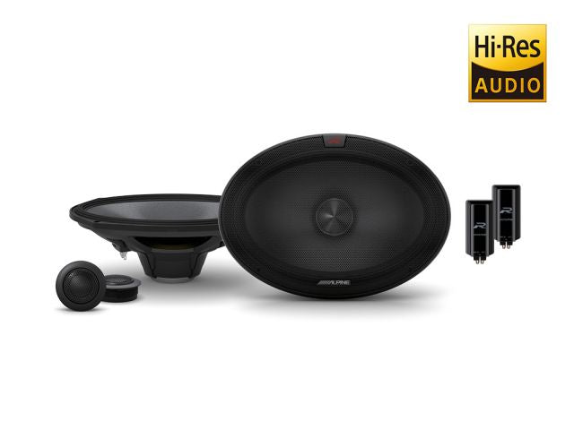 Alpine R-S69C.2 - R Series 2-Way 6x9 Component Speakers 600W Total Power