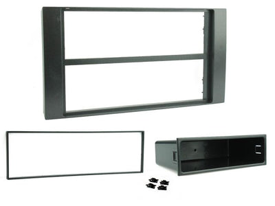 Connects2 Ford Focus 2004> Black Stereo Fascia Panel Adaptor