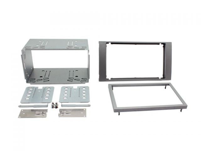 Connects2 CT23FD04 - Ford Stereo 6000CD Double Din Silver Fascia Kit