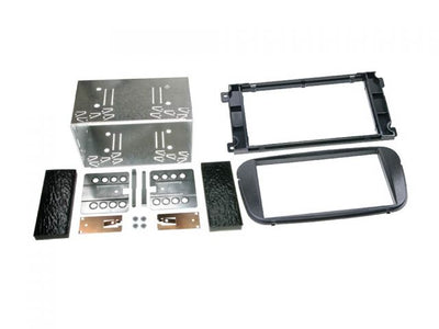 Connects2 CT23FD10 - Ford Stereo Double Din Oval Shaped Black Fascia Kit