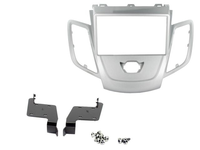 Connects2 CT23FD16 - Ford Fiesta 2008> Silver Double Din Fascia Kit
