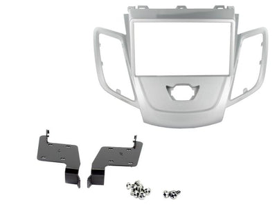 Connects2 CT23FD16 - Ford Fiesta 2008> Silver Double Din Fascia Kit